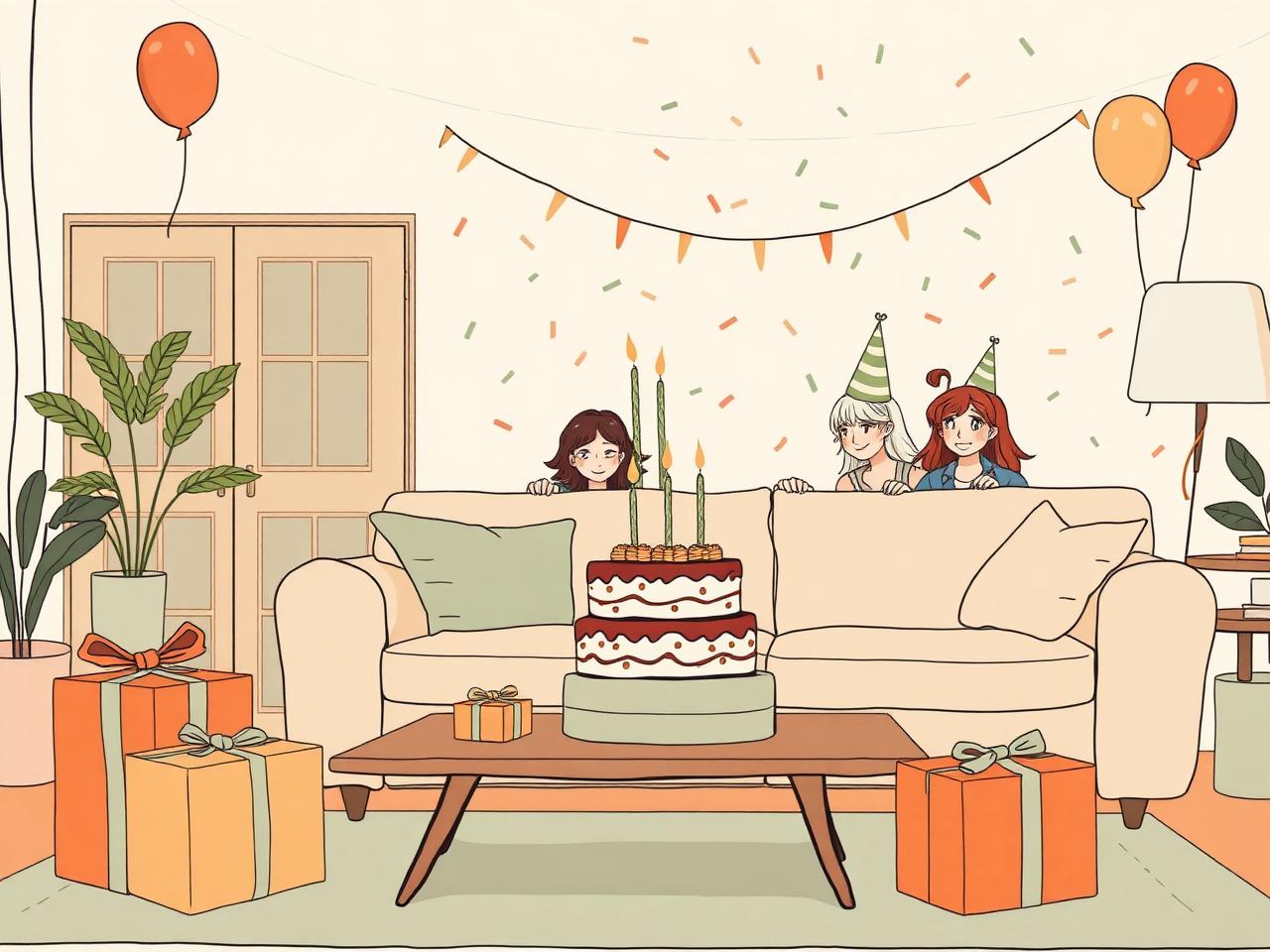 Anniversaire surprise entre amis : la méthode des 4 semaines pour ne rien oublier